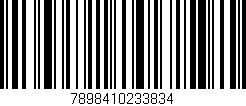 Código de barras (EAN, GTIN, SKU, ISBN): '7898410233834'