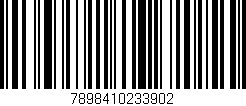 Código de barras (EAN, GTIN, SKU, ISBN): '7898410233902'