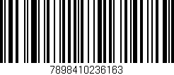 Código de barras (EAN, GTIN, SKU, ISBN): '7898410236163'
