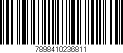 Código de barras (EAN, GTIN, SKU, ISBN): '7898410236811'