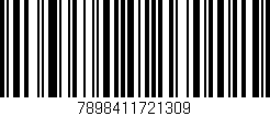Código de barras (EAN, GTIN, SKU, ISBN): '7898411721309'