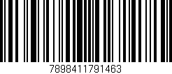 Código de barras (EAN, GTIN, SKU, ISBN): '7898411791463'