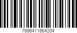 Código de barras (EAN, GTIN, SKU, ISBN): '7898411864204'