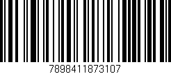 Código de barras (EAN, GTIN, SKU, ISBN): '7898411873107'