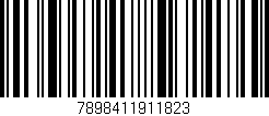 Código de barras (EAN, GTIN, SKU, ISBN): '7898411911823'