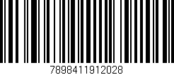 Código de barras (EAN, GTIN, SKU, ISBN): '7898411912028'