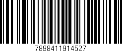 Código de barras (EAN, GTIN, SKU, ISBN): '7898411914527'