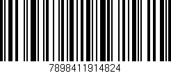 Código de barras (EAN, GTIN, SKU, ISBN): '7898411914824'
