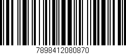 Código de barras (EAN, GTIN, SKU, ISBN): '7898412080870'