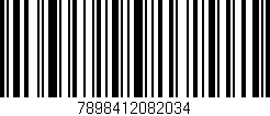 Código de barras (EAN, GTIN, SKU, ISBN): '7898412082034'