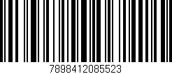Código de barras (EAN, GTIN, SKU, ISBN): '7898412085523'
