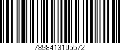 Código de barras (EAN, GTIN, SKU, ISBN): '7898413105572'