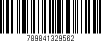 Código de barras (EAN, GTIN, SKU, ISBN): '789841329562'