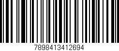 Código de barras (EAN, GTIN, SKU, ISBN): '7898413412694'