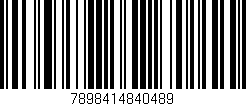 Código de barras (EAN, GTIN, SKU, ISBN): '7898414840489'
