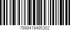 Código de barras (EAN, GTIN, SKU, ISBN): '7898419485302'