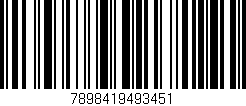 Código de barras (EAN, GTIN, SKU, ISBN): '7898419493451'