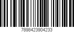 Código de barras (EAN, GTIN, SKU, ISBN): '7898423904233'
