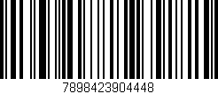Código de barras (EAN, GTIN, SKU, ISBN): '7898423904448'