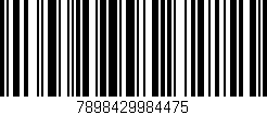 Código de barras (EAN, GTIN, SKU, ISBN): '7898429984475'