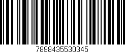 Código de barras (EAN, GTIN, SKU, ISBN): '7898435530345'