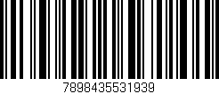 Código de barras (EAN, GTIN, SKU, ISBN): '7898435531939'