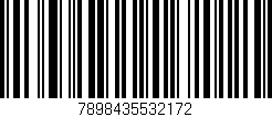 Código de barras (EAN, GTIN, SKU, ISBN): '7898435532172'