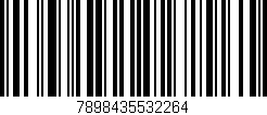 Código de barras (EAN, GTIN, SKU, ISBN): '7898435532264'
