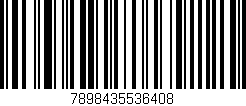 Código de barras (EAN, GTIN, SKU, ISBN): '7898435536408'