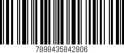 Código de barras (EAN, GTIN, SKU, ISBN): '7898435842806'