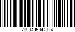 Código de barras (EAN, GTIN, SKU, ISBN): '7898435844374'