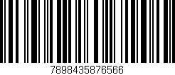 Código de barras (EAN, GTIN, SKU, ISBN): '7898435876566'