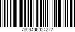 Código de barras (EAN, GTIN, SKU, ISBN): '7898438034277'