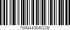 Código de barras (EAN, GTIN, SKU, ISBN): '7898440646208'