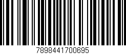 Código de barras (EAN, GTIN, SKU, ISBN): '7898441700695'