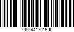 Código de barras (EAN, GTIN, SKU, ISBN): '7898441701500'