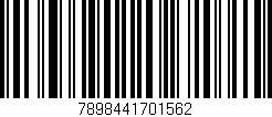 Código de barras (EAN, GTIN, SKU, ISBN): '7898441701562'