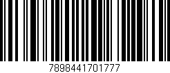 Código de barras (EAN, GTIN, SKU, ISBN): '7898441701777'