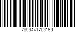 Código de barras (EAN, GTIN, SKU, ISBN): '7898441703153'