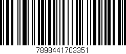 Código de barras (EAN, GTIN, SKU, ISBN): '7898441703351'