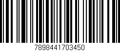 Código de barras (EAN, GTIN, SKU, ISBN): '7898441703450'
