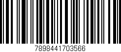 Código de barras (EAN, GTIN, SKU, ISBN): '7898441703566'