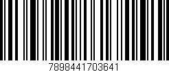 Código de barras (EAN, GTIN, SKU, ISBN): '7898441703641'