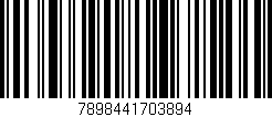 Código de barras (EAN, GTIN, SKU, ISBN): '7898441703894'