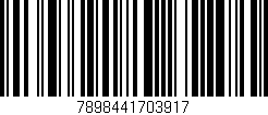 Código de barras (EAN, GTIN, SKU, ISBN): '7898441703917'
