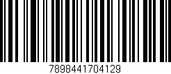 Código de barras (EAN, GTIN, SKU, ISBN): '7898441704129'