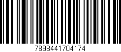 Código de barras (EAN, GTIN, SKU, ISBN): '7898441704174'
