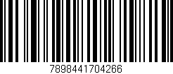 Código de barras (EAN, GTIN, SKU, ISBN): '7898441704266'