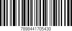 Código de barras (EAN, GTIN, SKU, ISBN): '7898441705430'