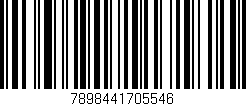 Código de barras (EAN, GTIN, SKU, ISBN): '7898441705546'